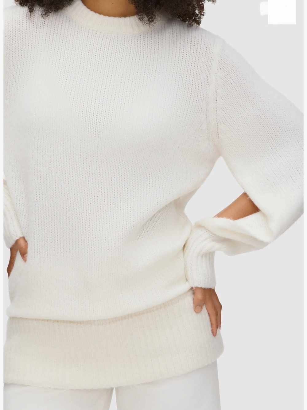 Aligne Liv Merino Wool & Cashmere Blend Sweater Size XS-S See Measurements NWT
